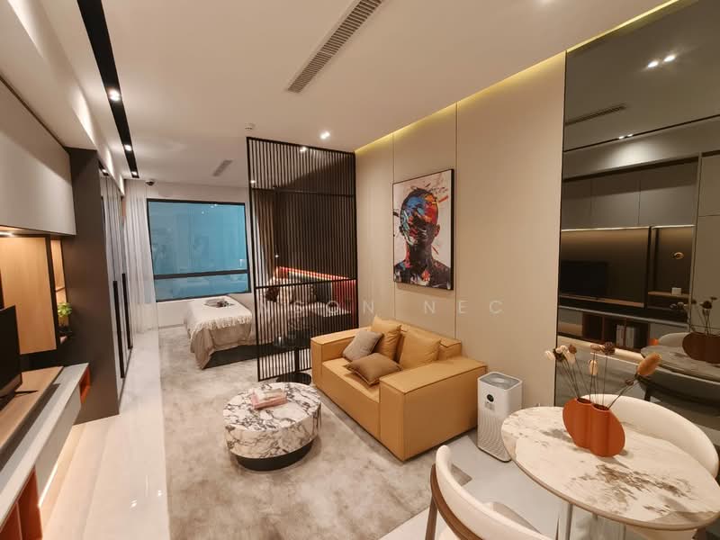 Apartment for Sale at R&F Princess Cove Phase 3-New Casa Suites - Benson NEC - Living Room - PropertyGuru.com.my