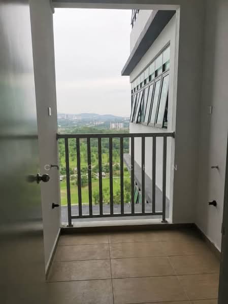 Service Residence for Sale at B11 Parkland Residence - Chloe Chan - Balcony - PropertyGuru.com.my