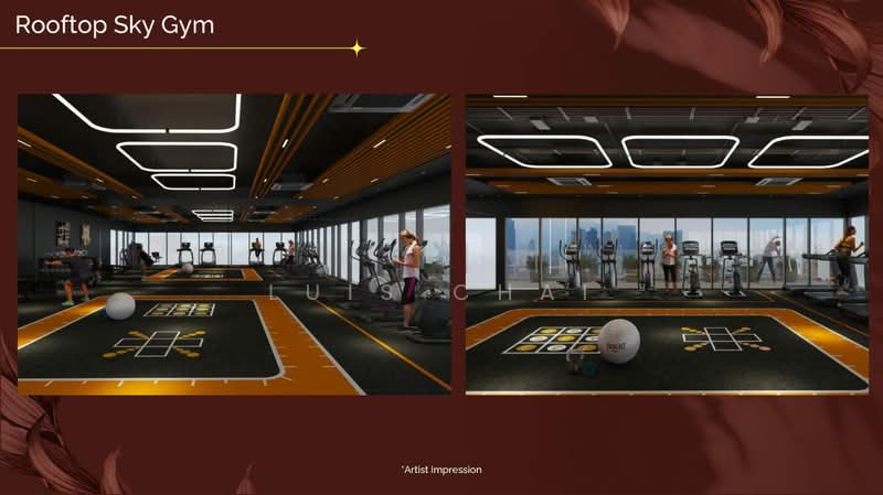 Kediaman Servis untuk Dijual di Sena Residences - Luis Chai - Gym - PropertyGuru.com.my
