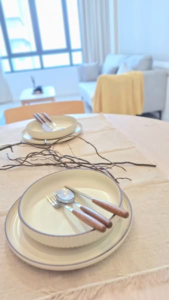 Servis Apartment untuk Disewa di Savvy @ Riana Dutamas - Leon Teh - Dining Room - PropertyGuru.com.my