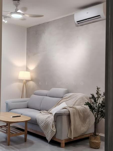 Servis Apartment untuk Disewa di Agile Bukit Bintang - Aiki Wong - Living Room - PropertyGuru.com.my