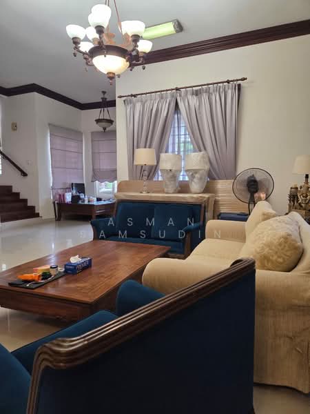 2-storey Terraced House for Rent in Shah Alam (Selangor) - Asman Samsudin - Living Room - PropertyGuru.com.my