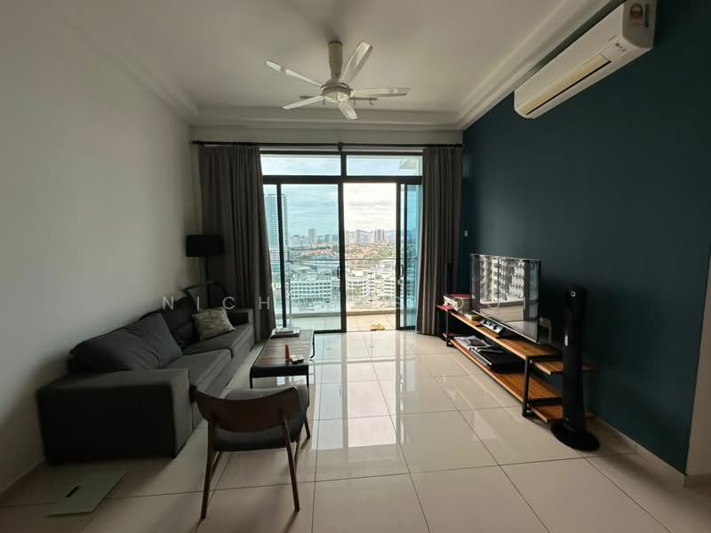 Service Residence for Rent at PJ Midtown - Nicholas Ooi - Living Room - PropertyGuru.com.my