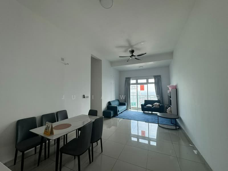 Service Residence for Rent at Twin Galaxy (Dwi Galaksi) - Julia Wong - Living Room - PropertyGuru.com.my