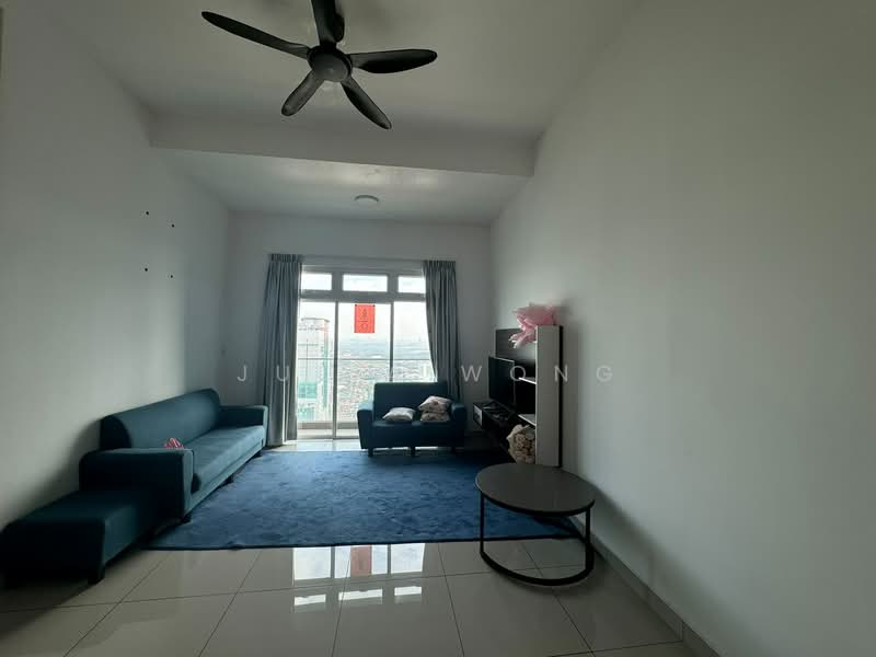 Service Residence for Rent at Twin Galaxy (Dwi Galaksi) - Julia Wong - Living Room - PropertyGuru.com.my