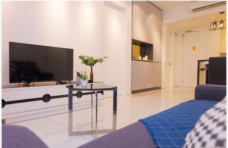 Condominium for Sale at The Robertson - Jerrick Foo - Living Room - PropertyGuru.com.my