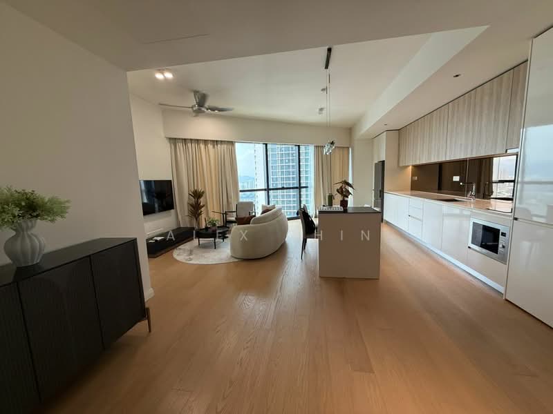 Service Residence for Rent at TRX Residences - Alex Chin - Living Room - PropertyGuru.com.my