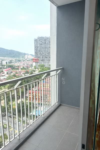 Kondominium untuk Disewa di The Holmes 1 - Earon Chong - Balcony - PropertyGuru.com.my