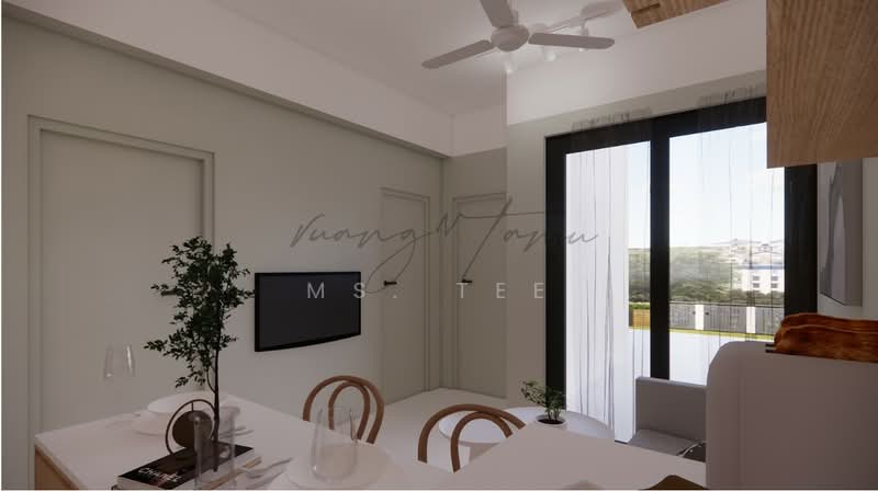 Service Residence for Sale at Sunway Velocity 3 - Ms. Tee - Living Room - PropertyGuru.com.my