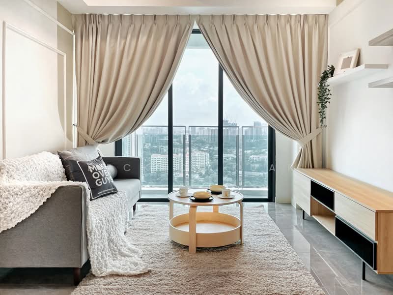 Servis Apartment untuk Disewa di Ooak Serviced Apartments @ Kiara 163 - Deckson Kuar - Living Room - PropertyGuru.com.my