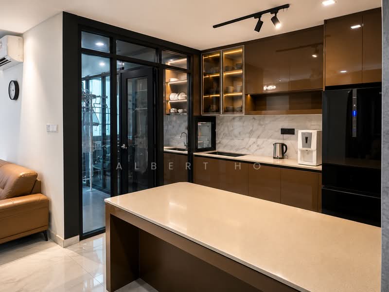 Condominium for Sale at Aston Kiara 3 - Albert Ho - Kitchen - PropertyGuru.com.my