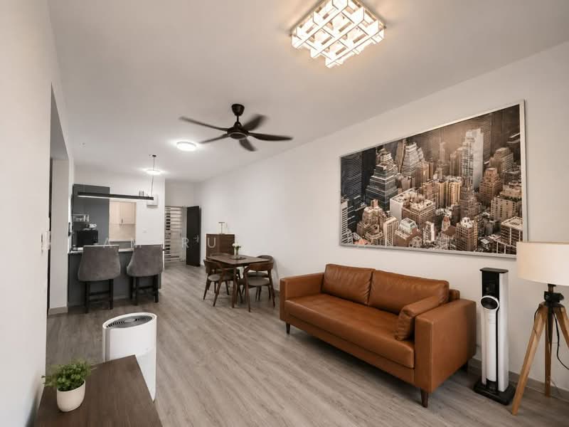 Servis Apartment untuk Disewa di Tuan Residency - Amirun Kinanah - Living Room - PropertyGuru.com.my