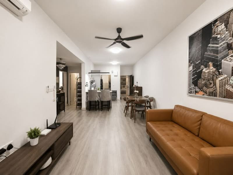 Servis Apartment untuk Disewa di Tuan Residency - Amirun Kinanah - Living Room - PropertyGuru.com.my