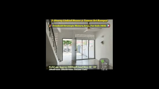 Rumah Teres 2 Tingkat untuk Dijual di Taman Sri Rampai (Wangsa Maju) - Wincent Chuah - PropertyGuru.com.my