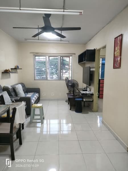 Flat for Sale at PPR Kampung Baru Air Panas - Maggie Kho - Living Room - PropertyGuru.com.my