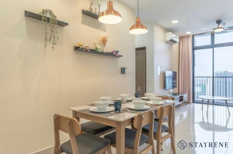 Servis Apartment untuk Dijual di Twin Tower Residence - SASER TAN. - Dining Room - PropertyGuru.com.my
