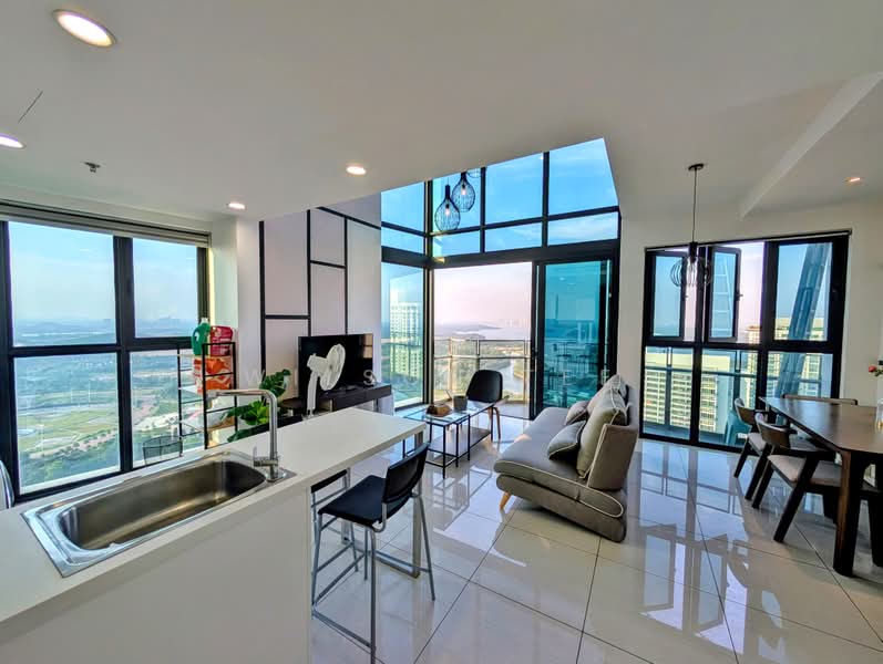 Apartment for Rent at Almas - Wilson Tee - Living Room - PropertyGuru.com.my