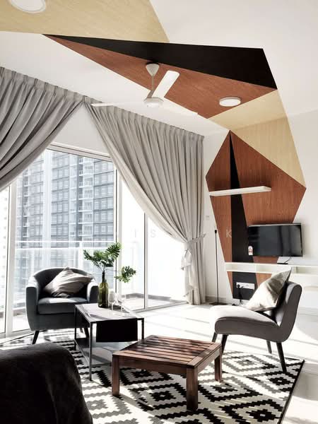 Kondominium untuk Dijual di Damansara Foresta - Elvis Kok - Living Room - PropertyGuru.com.my
