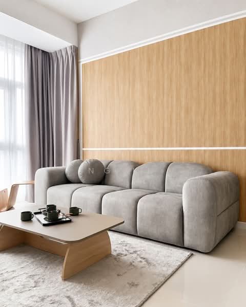 Servis Apartment untuk Disewa di Met 1 Residences - Ng KL - Living Room - PropertyGuru.com.my