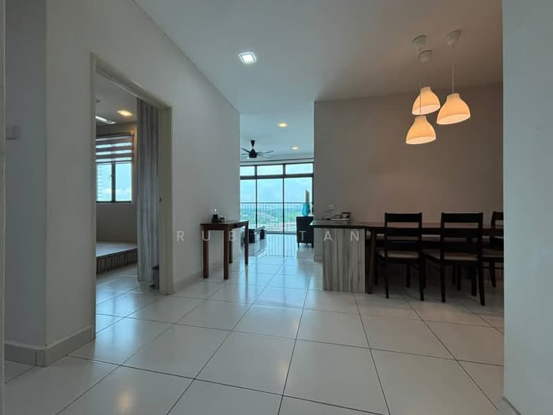 Service Residence for Rent at Sky Peak Residences - Ruby Tan - Living Room - PropertyGuru.com.my