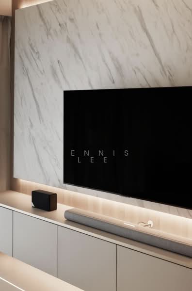Service Residence for Sale at Twin Tower Residence - Dennis Lee - Living Room - PropertyGuru.com.my