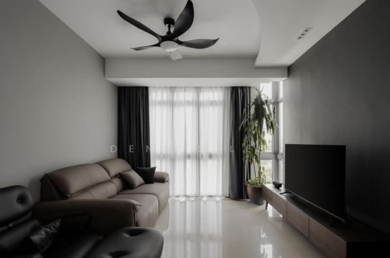 Kediaman Servis untuk Dijual di TriTower Residence @ Johor Bahru Sentral - Dennis Lee - Living Room - PropertyGuru.com.my