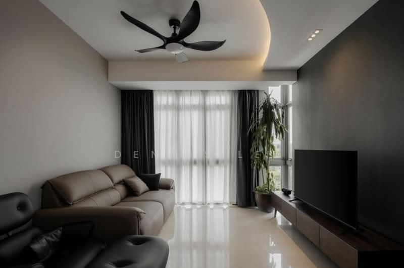 Kediaman Servis untuk Dijual di TriTower Residence @ Johor Bahru Sentral - Dennis Lee - Living Room - PropertyGuru.com.my