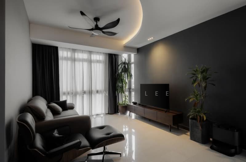 Kediaman Servis untuk Dijual di TriTower Residence @ Johor Bahru Sentral - Dennis Lee - Living Room - PropertyGuru.com.my