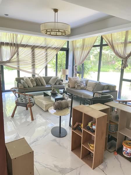 Rumah Banglo untuk Disewa di Forest City (Gelang Patah) - Alex Cheah - Living area - PropertyGuru.com.my