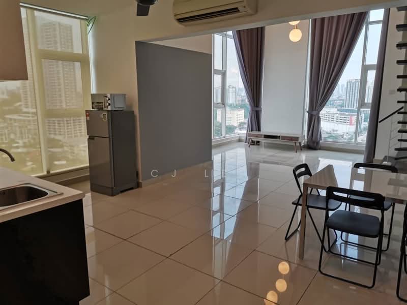 Condominium for Sale at The Scott Garden SOHO - CJ Lee - Living Room - PropertyGuru.com.my