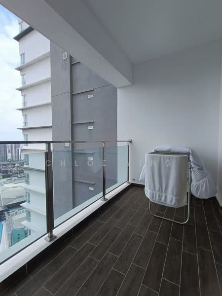 Service Residence for Rent at TriTower Residence @ Johor Bahru Sentral - Chloe Ying - Balcony - PropertyGuru.com.my