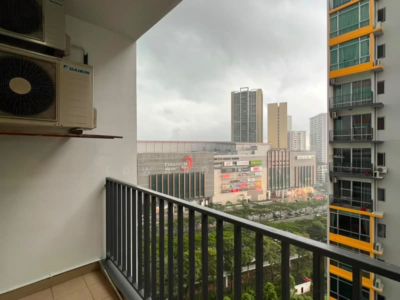 Service Residence for Sale at Greenfield Regency - Edward Gan - Balcony - PropertyGuru.com.my