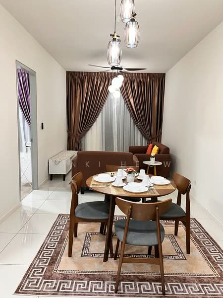 Servis Apartment untuk Disewa di Emerald 9 - Pinki Heow - Living Room - PropertyGuru.com.my