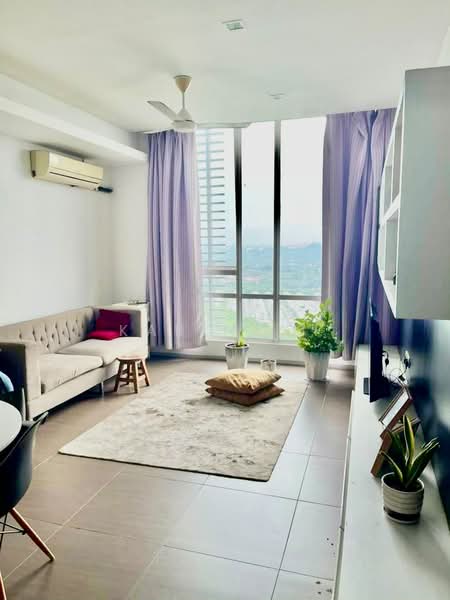Service Residence for Rent at Garden Plaza - Kar Hooi - Living Room - PropertyGuru.com.my