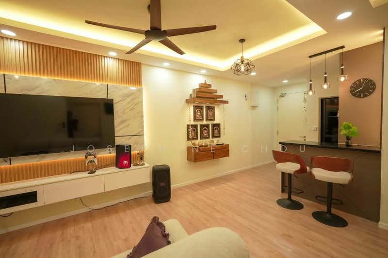 Servis Apartment untuk Disewa di Dian Residency - Josephine Chou - Living Room - PropertyGuru.com.my