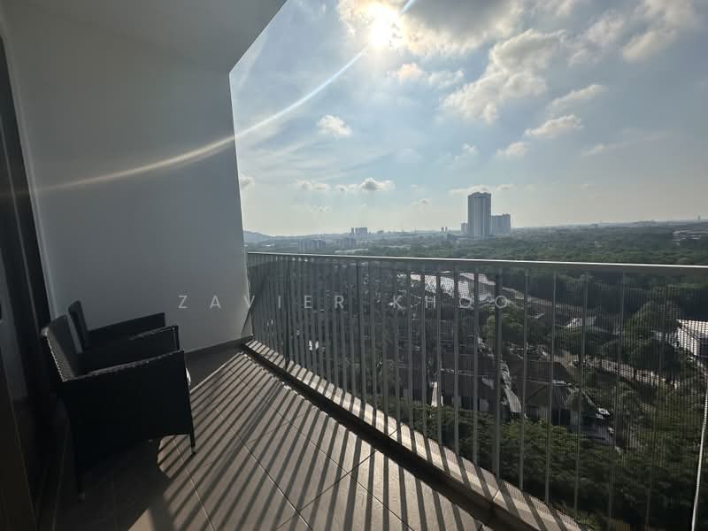 Kondominium untuk Disewa di The WaterEdge (Pinggiran Air) - ZAVIER KHOO - Balcony - PropertyGuru.com.my