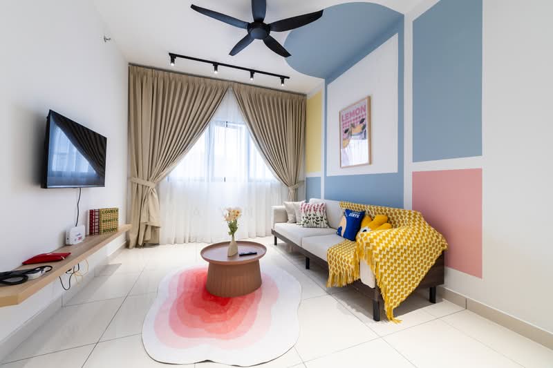 Service Residence for Rent at Nexus Taman Pertama - Wayne Tan - Living Room - PropertyGuru.com.my
