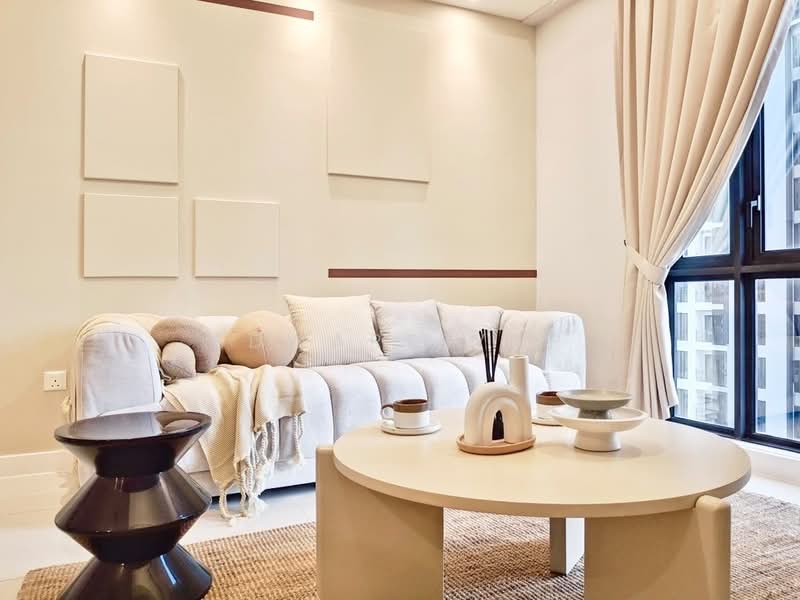 Servis Apartment untuk Disewa di The Sentral Suites - Edward Yap - Living Room - PropertyGuru.com.my