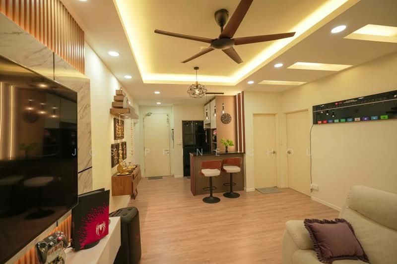 Servis Apartment untuk Dijual di Dian Residency - Josephine Chou - Living Room - PropertyGuru.com.my