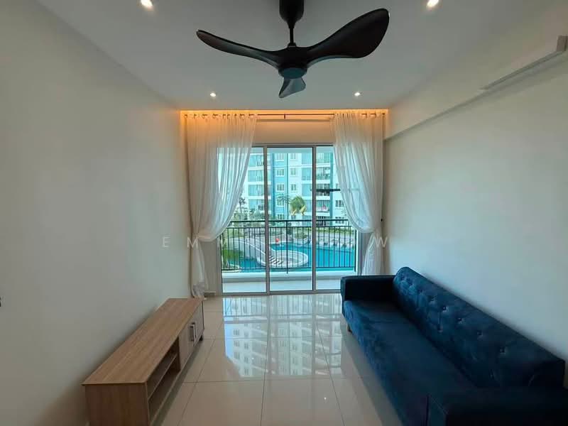 Condominium for Rent at Havana Beach Residences - Emma Seow - Living Room - PropertyGuru.com.my