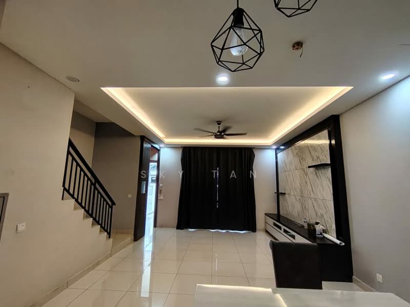 Rumah Teres 2 Tingkat untuk Disewa di Eco Summer (Johor Bahru) - Sky Tan - Living Room - PropertyGuru.com.my