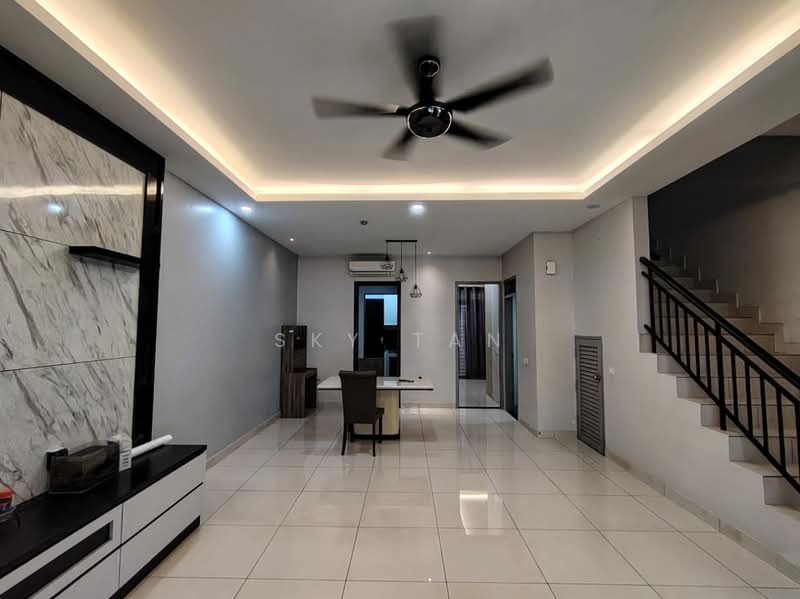 Rumah Teres 2 Tingkat untuk Disewa di Eco Summer (Johor Bahru) - Sky Tan - Living Room - PropertyGuru.com.my