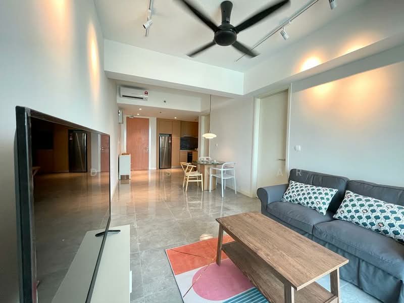 Servis Apartment untuk Dijual di Ooak Serviced Apartments @ Kiara 163 - Deckson Kuar - Living Room - PropertyGuru.com.my