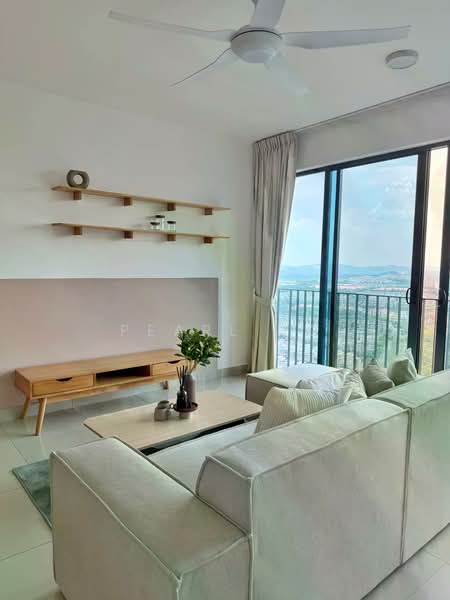 Service Residence for Rent at Trefoil @ Setia City - Pearl Ho - Living Room - PropertyGuru.com.my