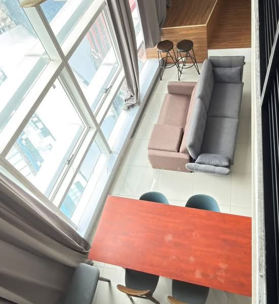 Service Residence for Rent at SOHO @ Empire City - Wind Mah - Living Room - PropertyGuru.com.my