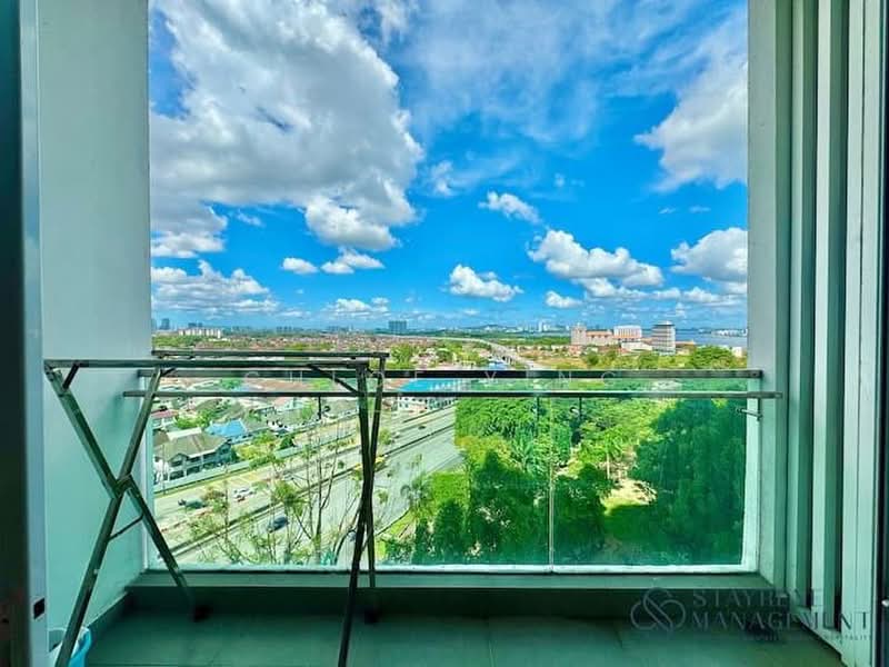 Service Residence for Rent at Paragon Suites @ CIQ - Chloe Ying - Balcony - PropertyGuru.com.my