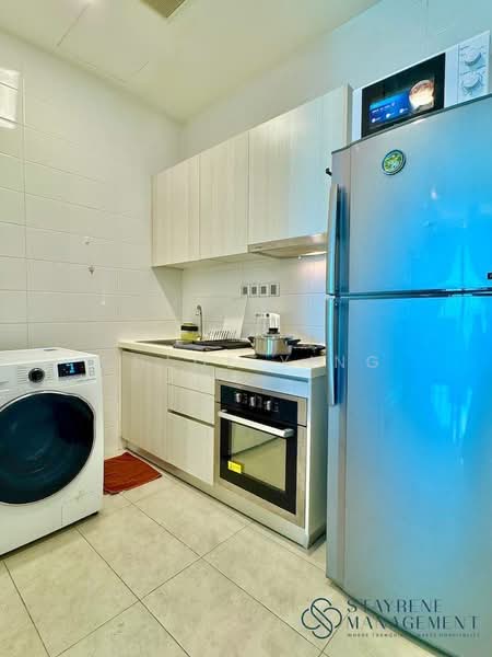 Service Residence for Rent at Paragon Suites @ CIQ - Chloe Ying - Kitchen - PropertyGuru.com.my