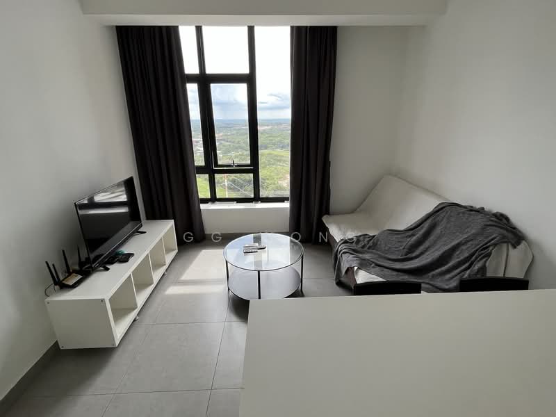 Servis Apartment untuk Disewa di Kanvas SOHO - GG Wong - Living Room - PropertyGuru.com.my