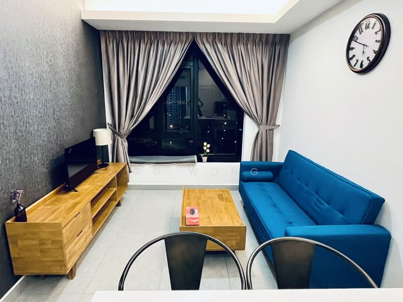Service Residence for Rent at Kanvas SOHO - GG Wong - Living Room - PropertyGuru.com.my