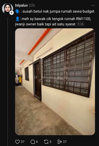 Pangsapuri untuk Disewa di PPR Lembah Subang 2 - Edmund Goh - Corridor - PropertyGuru.com.my